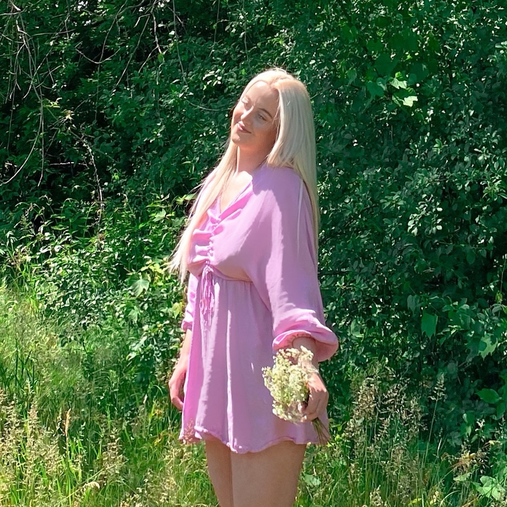 Zara Pink Mini Dress